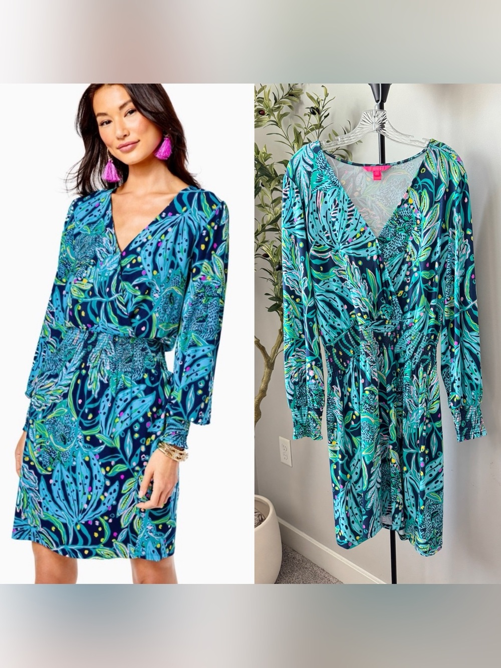 Lilly Pulitzer Talley Long Sleeve Dress